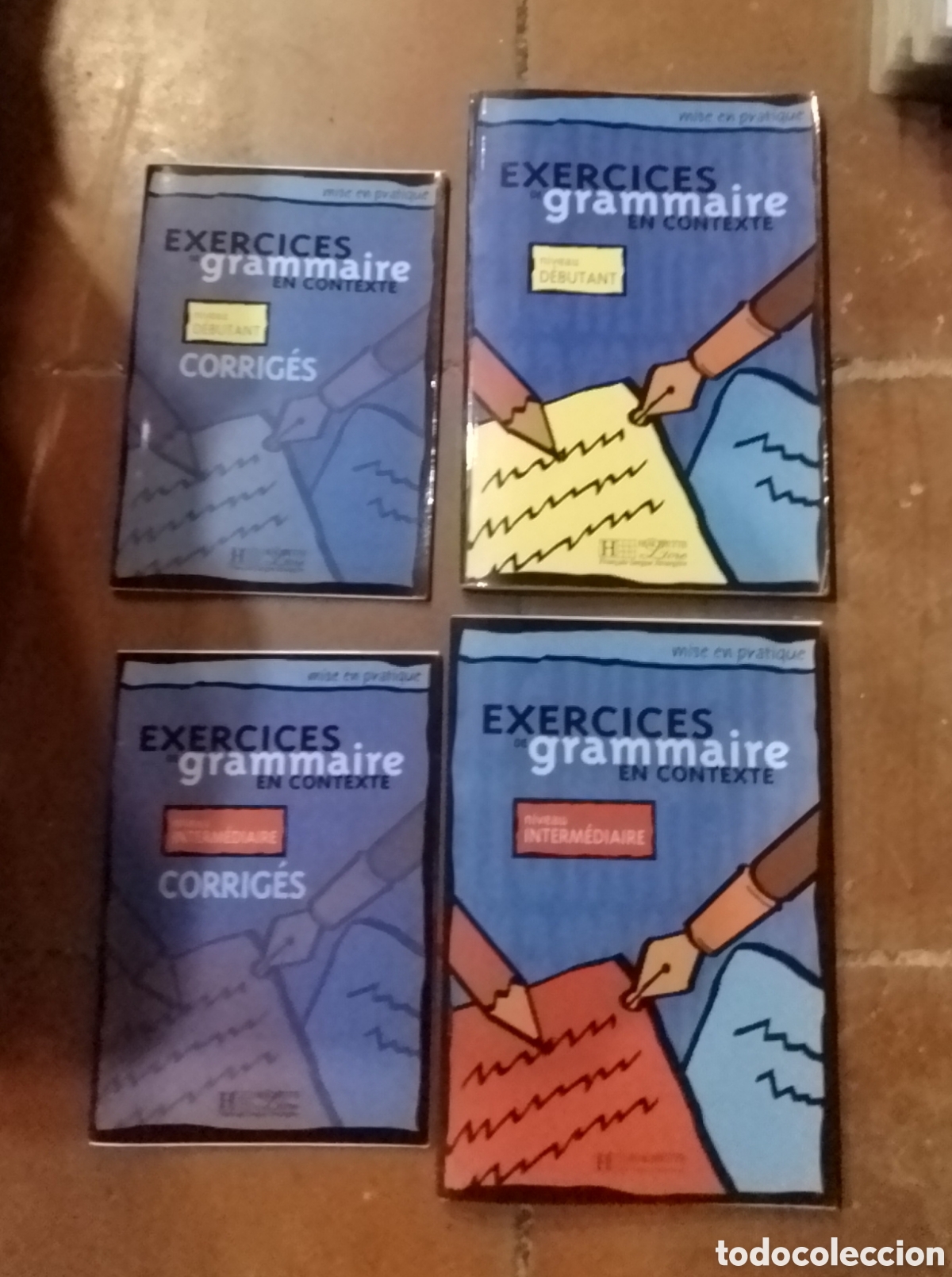 Libros de segunda mano: Libro Exercices de grammaire niveau debutant e intermediaire