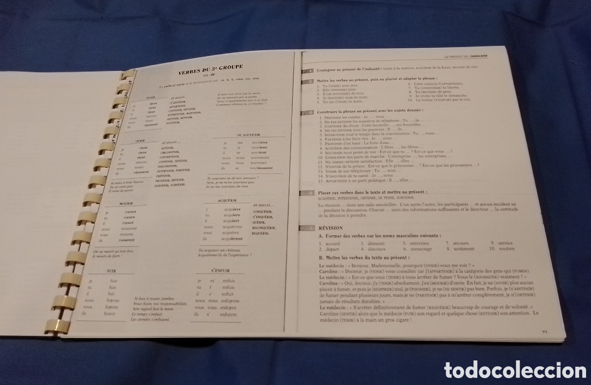 Libros de segunda mano: Cuaderno de Conjugaison - Foto 2