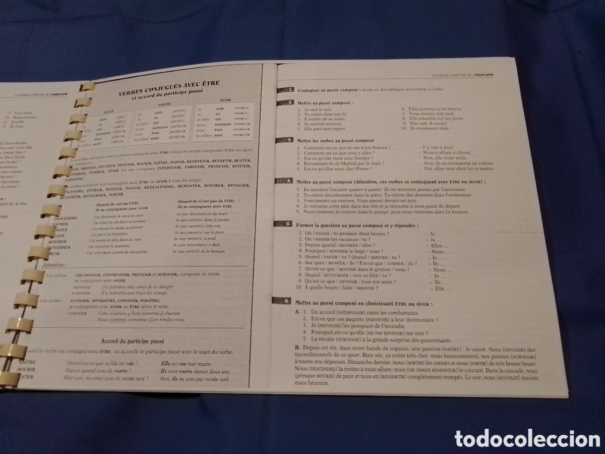 Libros de segunda mano: Cuaderno de Conjugaison - Foto 3