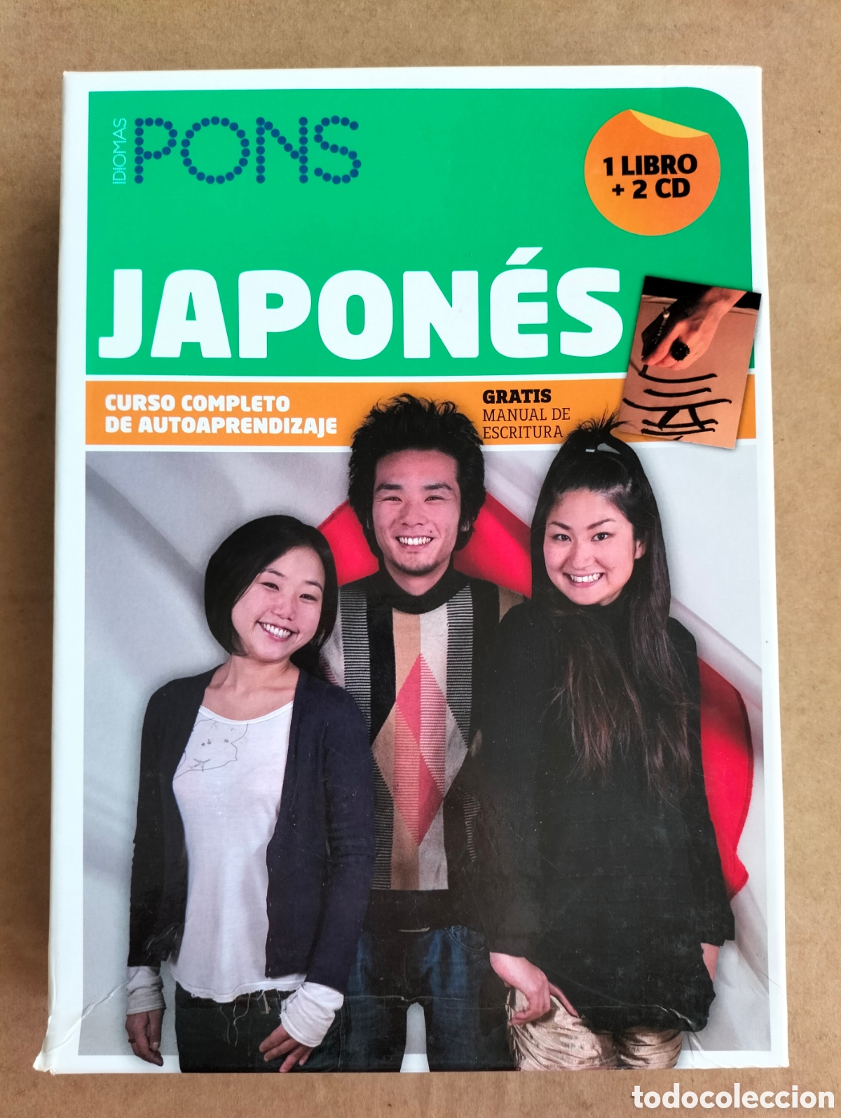 Libri di seconda mano: Japon&eacute;s. Curso completo de autoaprendizaje. Idiomas Pons. Libro del alumno, manual de escritura, CD