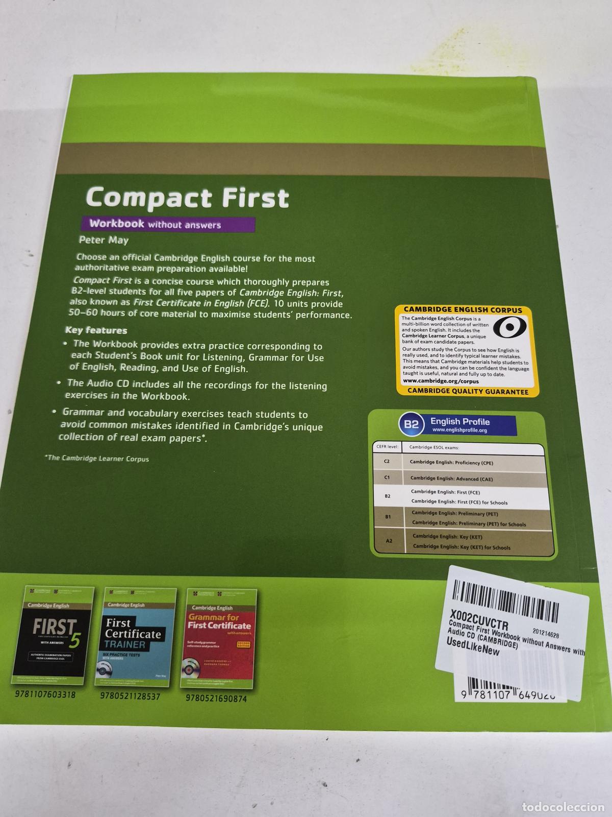 Libros de segunda mano: Compact First - Peter May - Foto 2