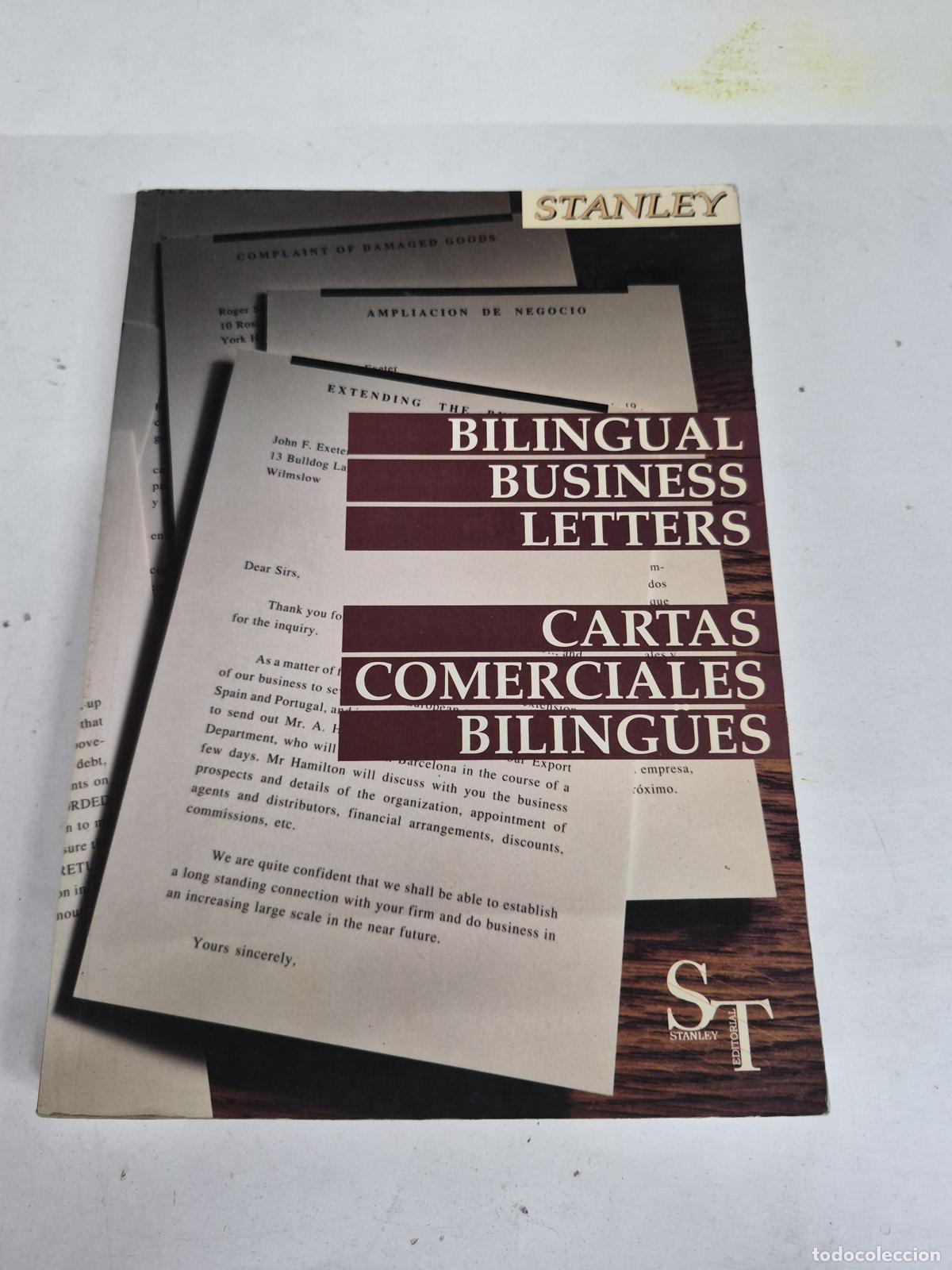 Libros de segunda mano: Bilingual Business Letters - Foto 1