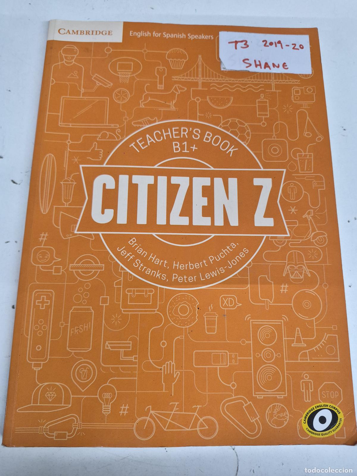 Libros de segunda mano: Citizen Z Teacher's Book B1+