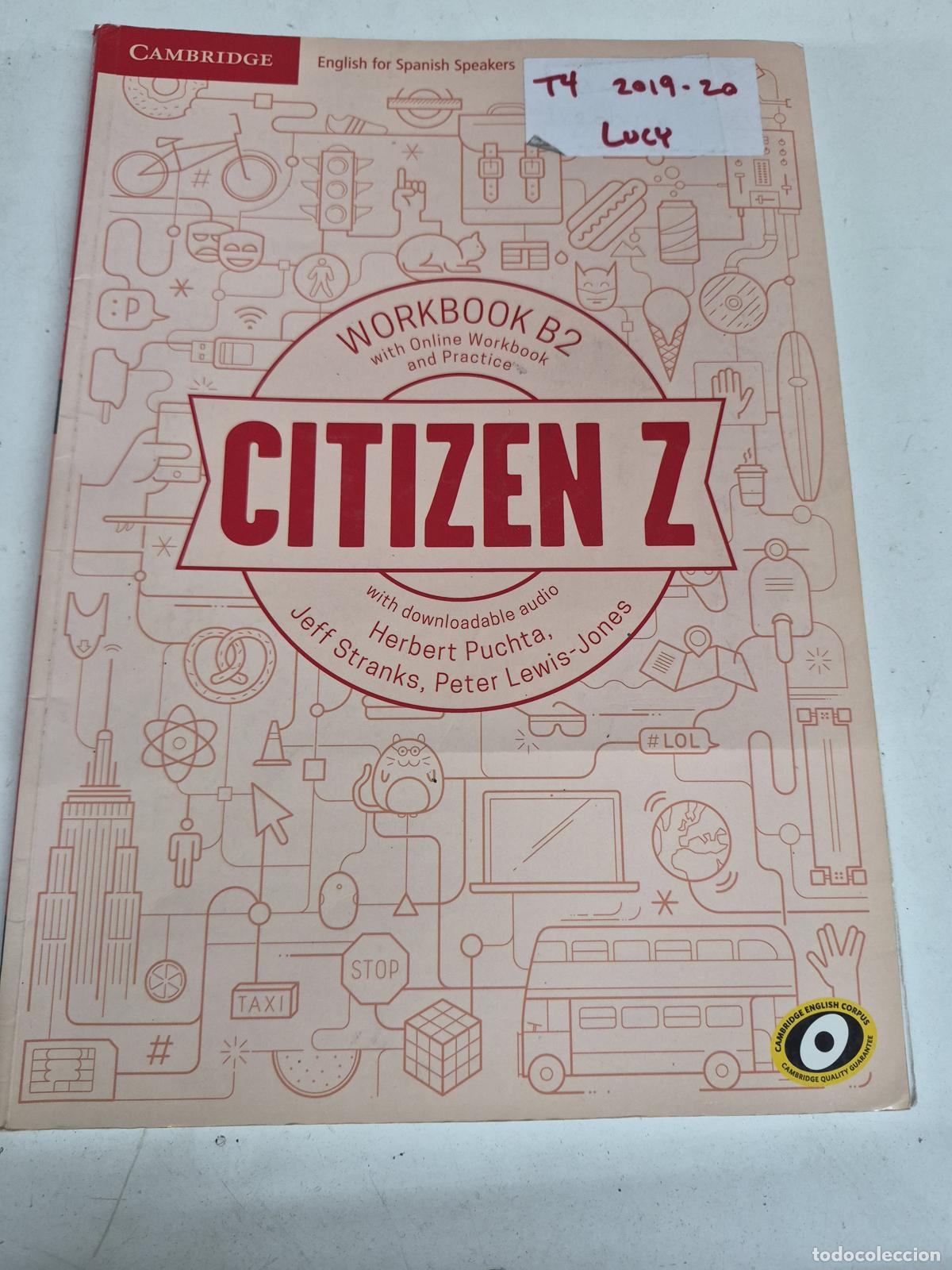 Libros de segunda mano: Citizen Z Workbook B2 - Cambridge - Foto 1