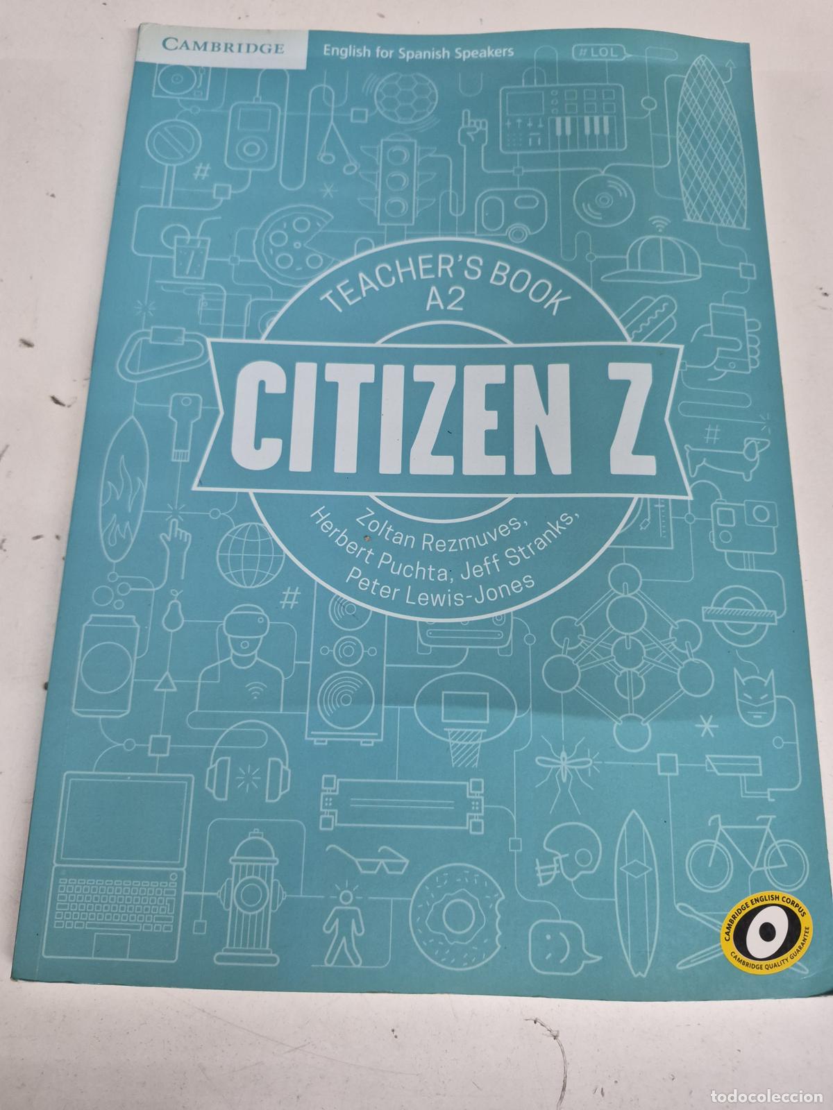 Libros de segunda mano: Citizen Z Teachers Book A2 - Foto 1