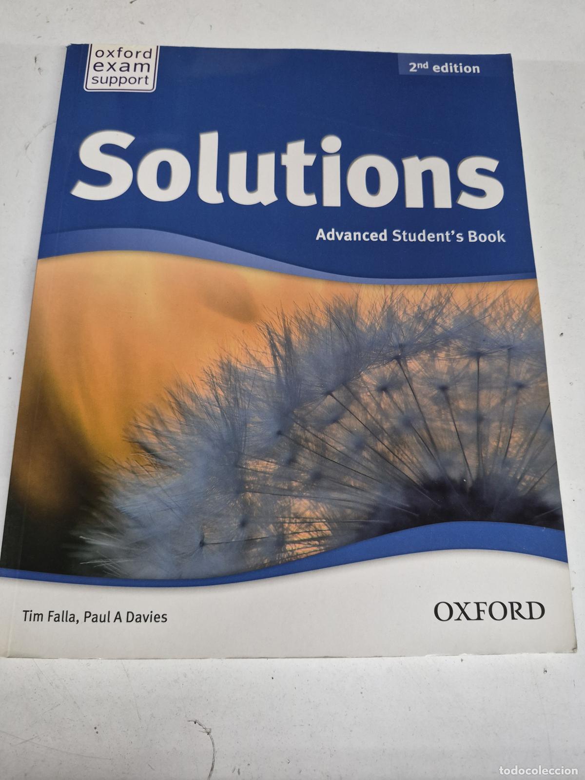 Libros de segunda mano: Solutions Advanced Student's Book - Tim Falla, Paul A Davies