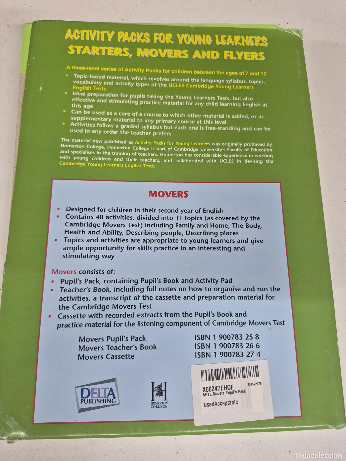 Libros de segunda mano: Movers Activity Packs for Young Learners - Andr&eacute;a Harries - Foto 2