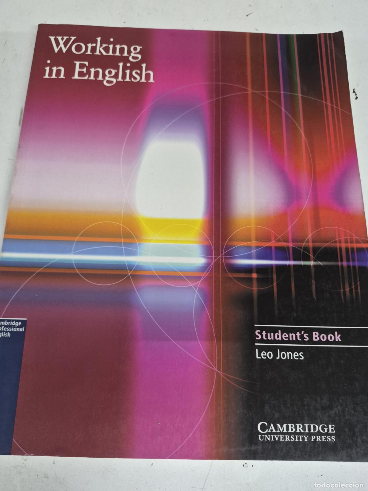 Libri di seconda mano: Working in English - Leo Jones