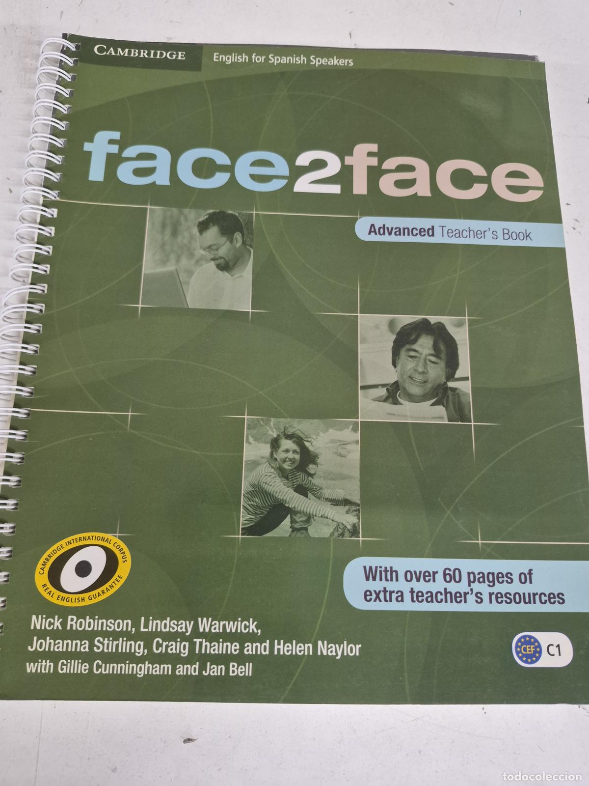 Libri di seconda mano: face2face Advanced Teacher's Book English for Spanish Speakers - Nick Robinson, Lindsay Warwick, Joh