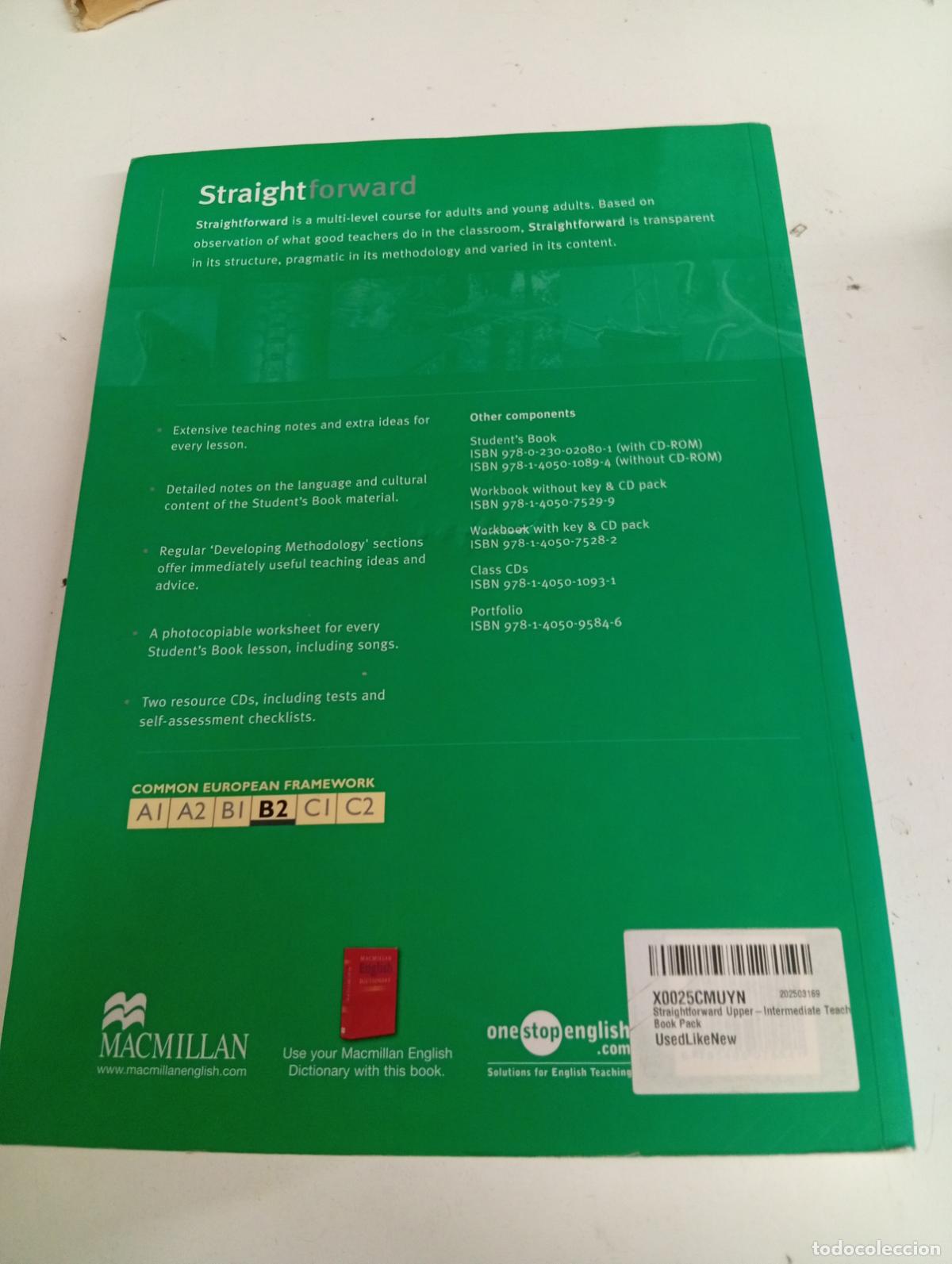 Libros de segunda mano: Straightforward - Jim Scrivener & Celia Bingham - Foto 2