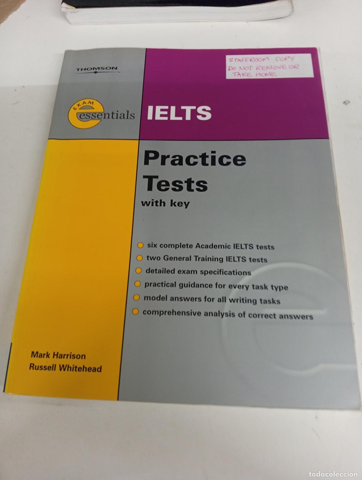 Livres d'occasion: IELTS Practice Tests with key - Mark Harrison, Russell Whitehead