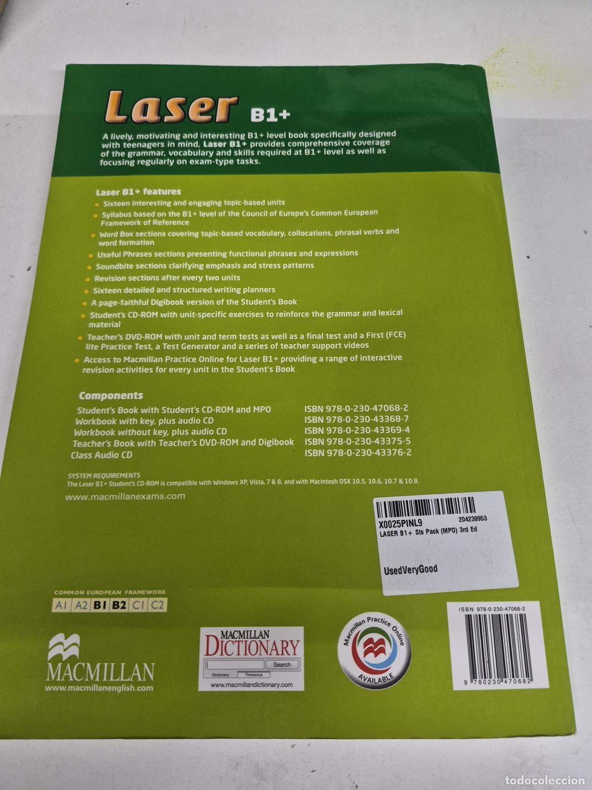 Libros de segunda mano: Laser B1+ - Malcolm Mann, Steve Taylore-Knowles - Foto 2