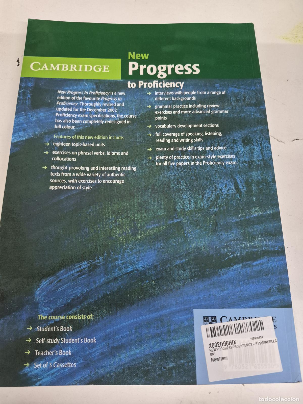Libros de segunda mano: New Progress to Proficiency - Leo Jones - Foto 2