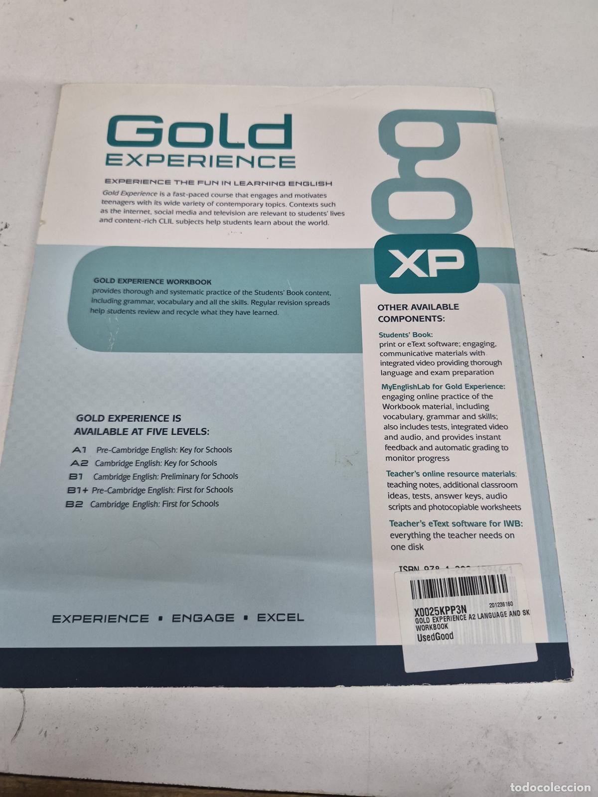 Libros de segunda mano: Gold Experience - Kathryn Alevizos - Foto 2