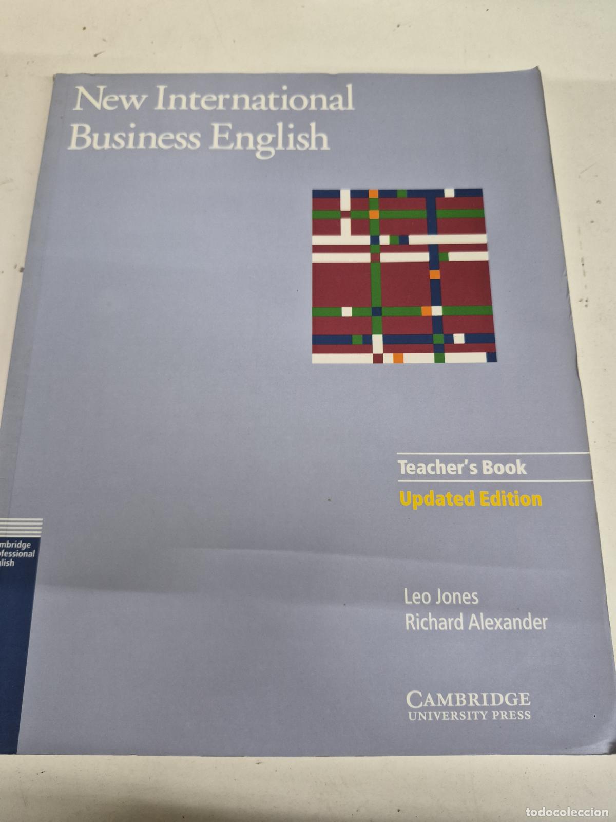 Livres d'occasion: New International Business English Teacher's Book Updated Edition - Leo Jones, Richard Alexander