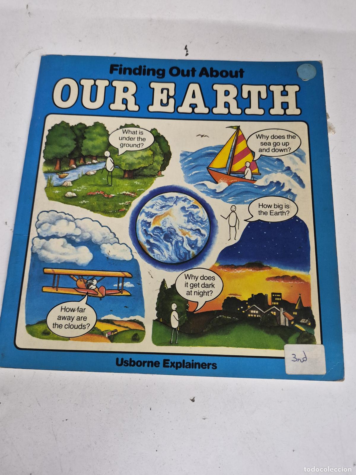 Libros de segunda mano: Finding Out About Our Earth - Usborne - Foto 1