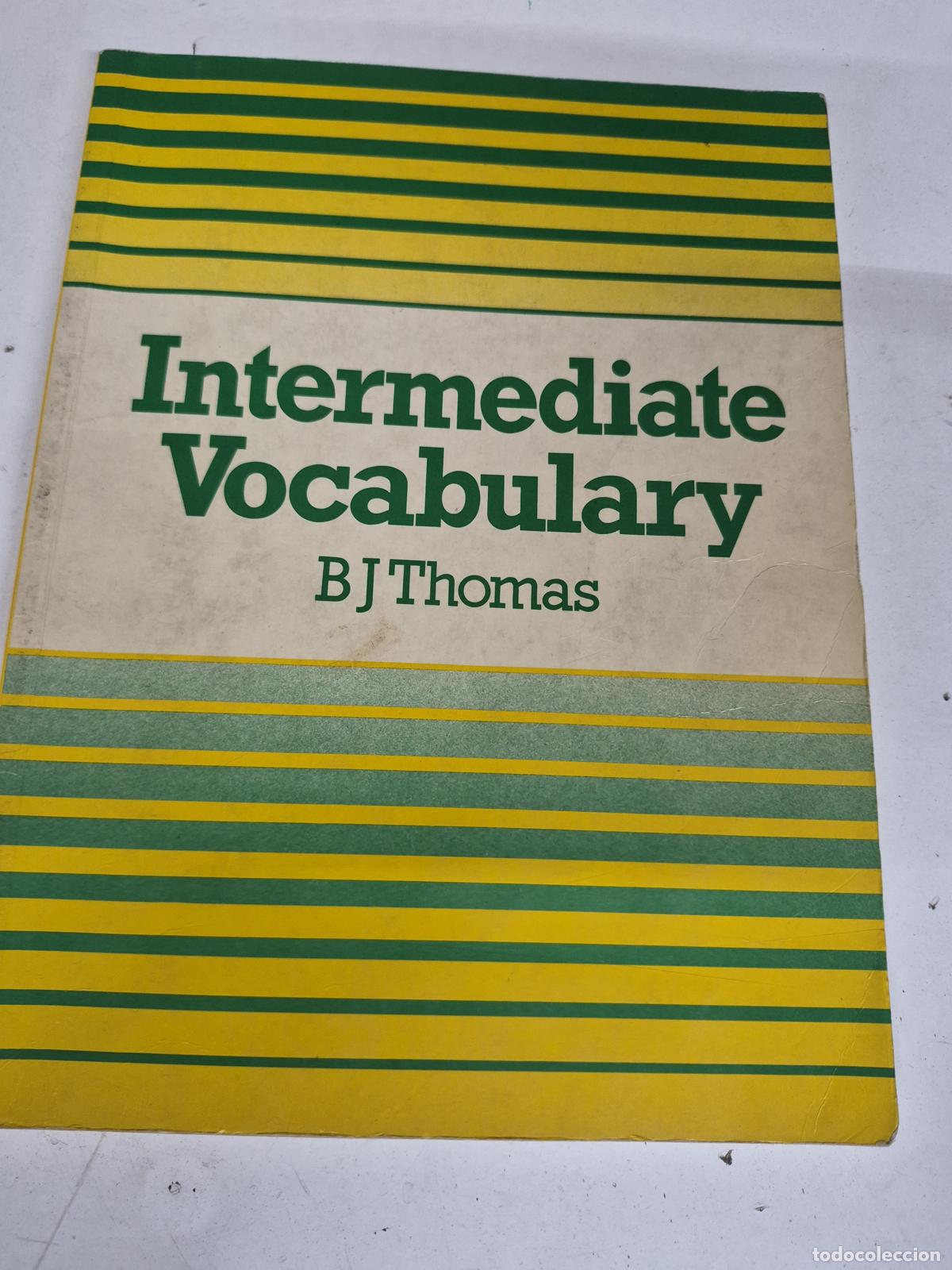 Libros de segunda mano: Intermediate Vocabulary - BJ Thomas - Foto 1