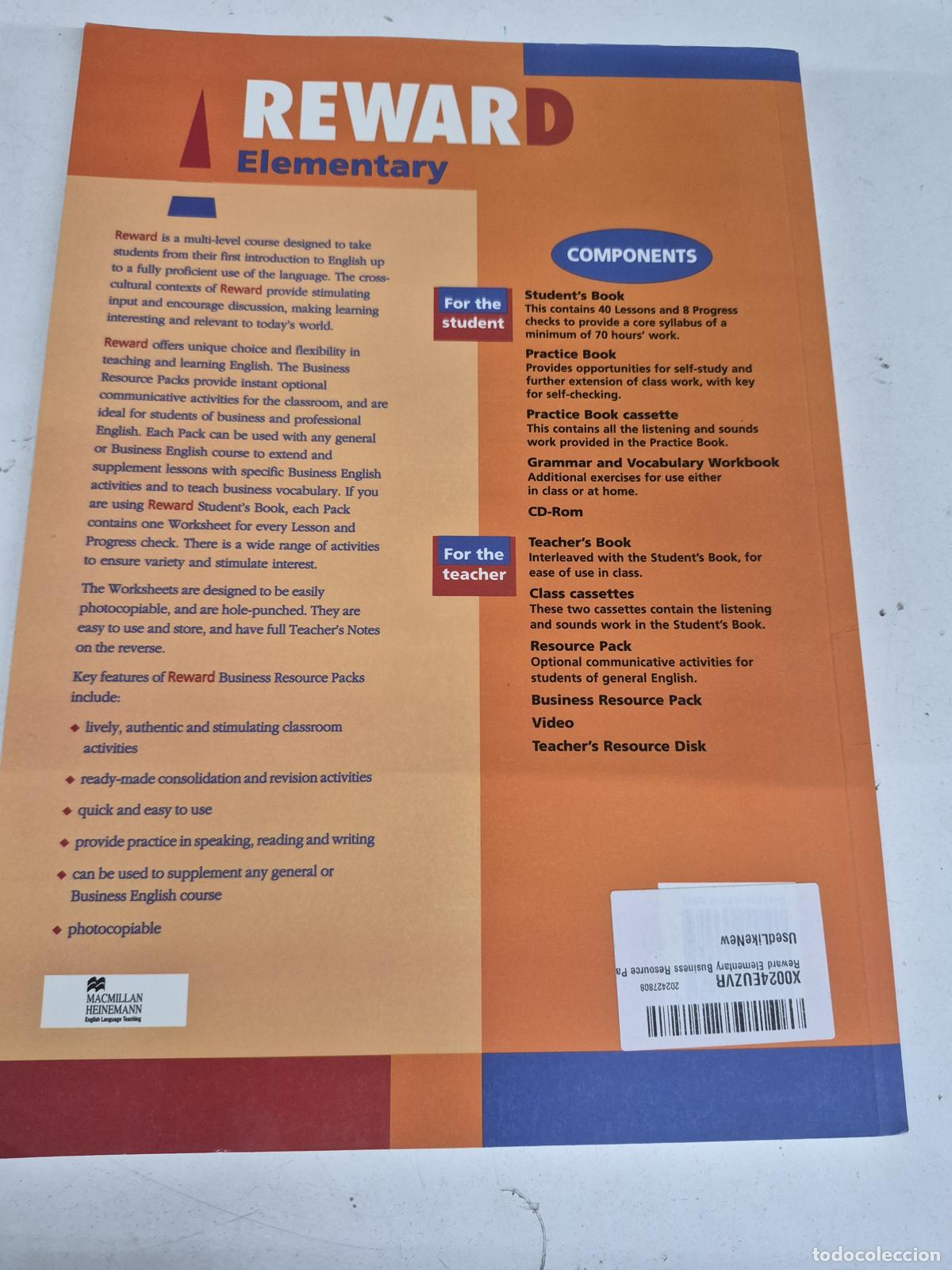 Libros de segunda mano: Reward Elementary - David Riley - Foto 2