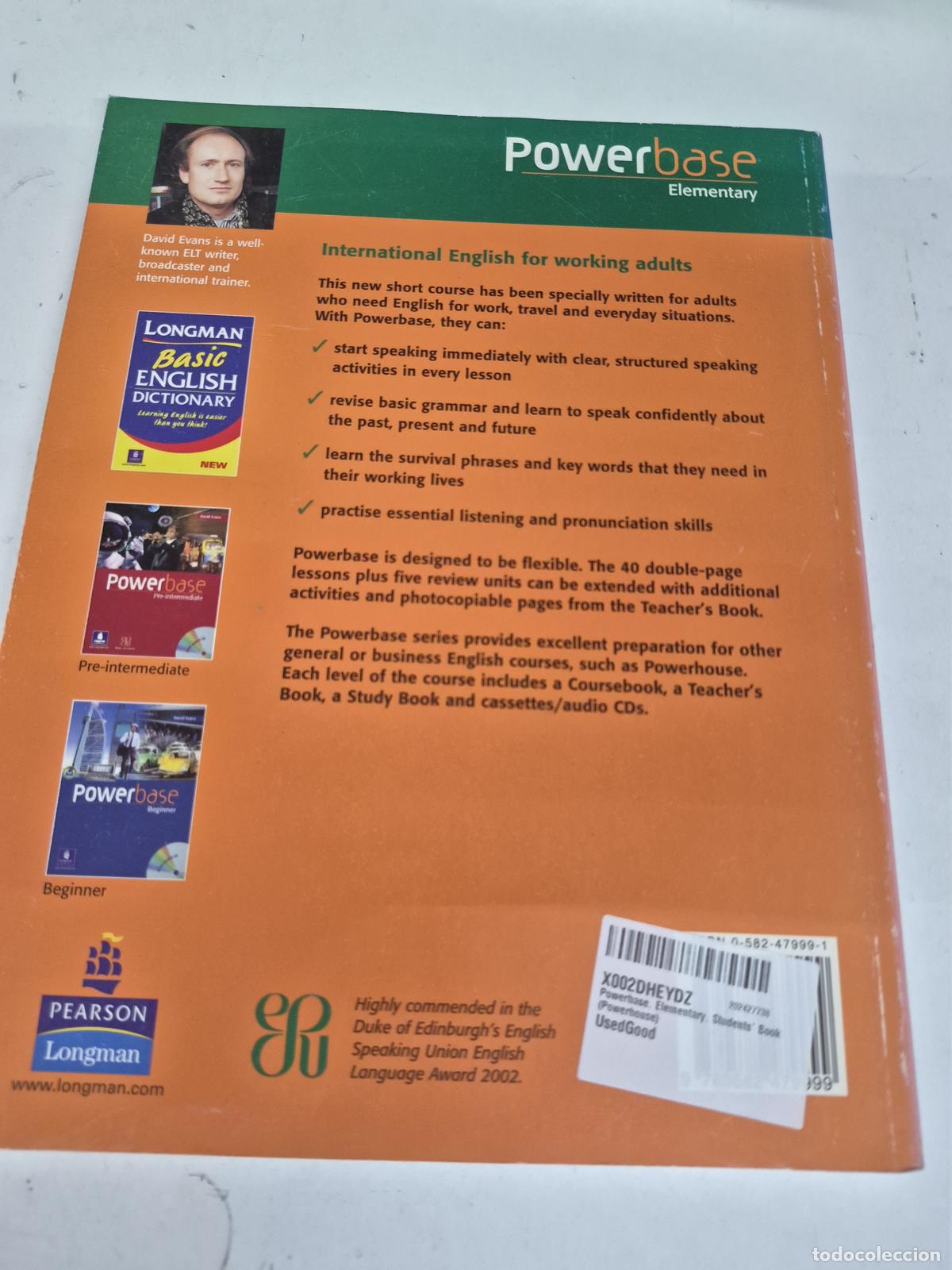 Libros de segunda mano: Powerbase Elementary - David Evans - Foto 2