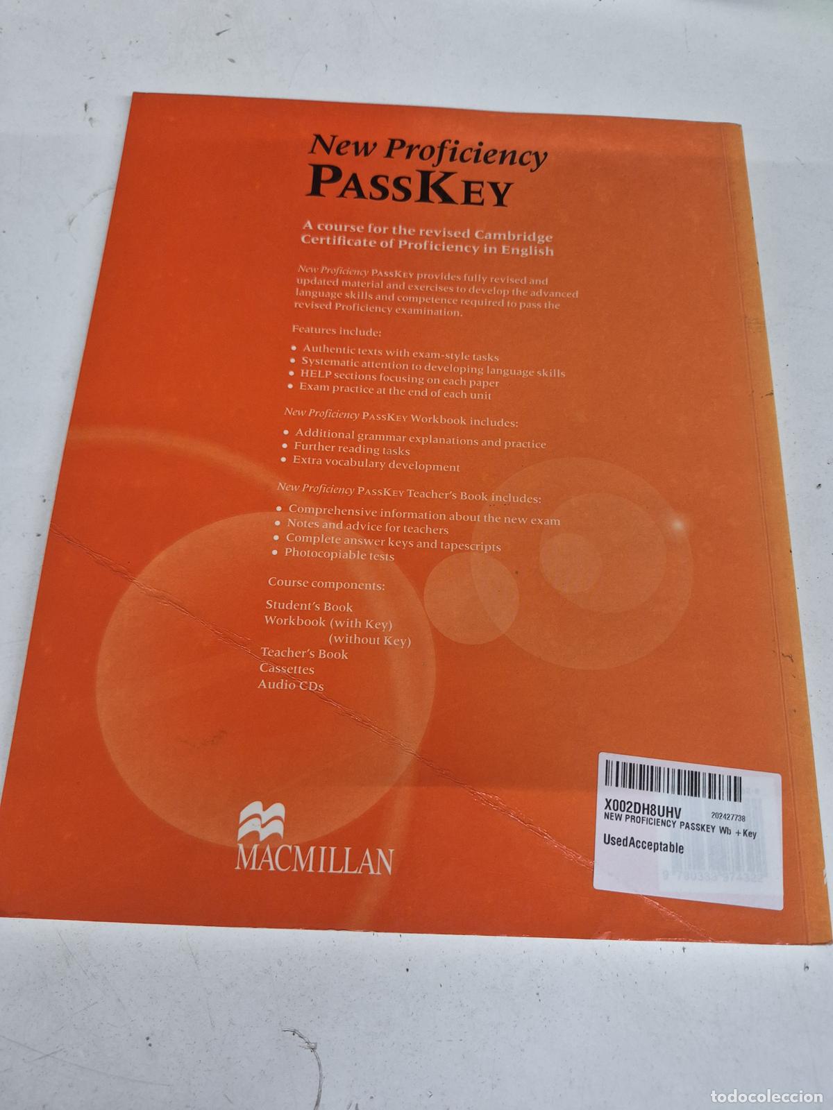 Libros de segunda mano: New Proficiency PassKEY - Nick Kenny - Foto 2