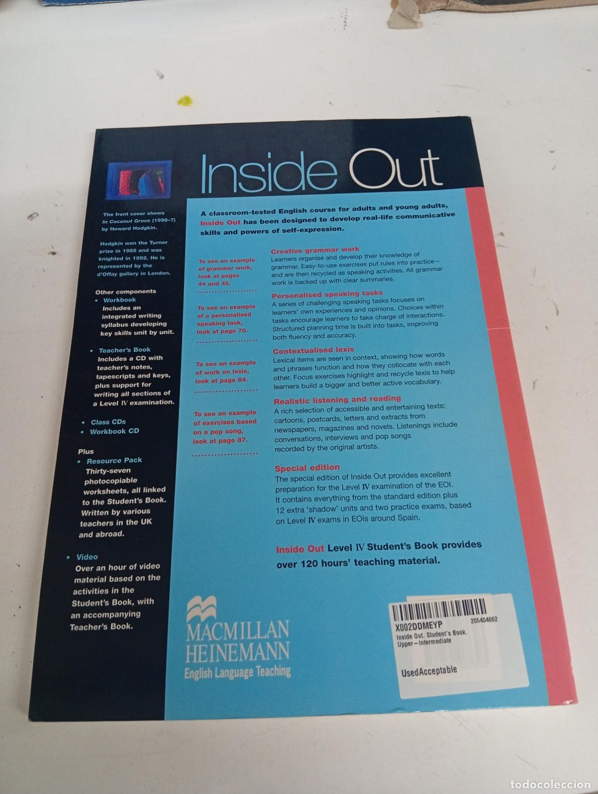 Libros de segunda mano: Inside Out - Sue Kay & Vaughan Jones - Foto 2