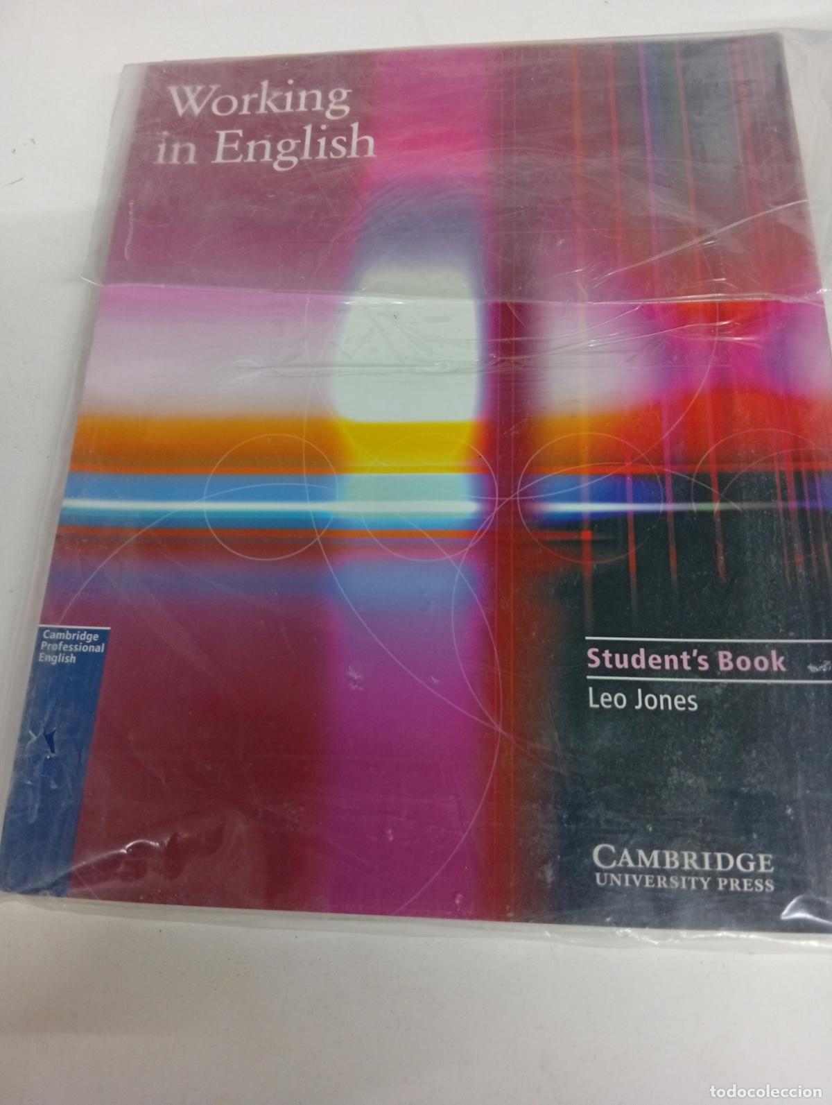 Libros de segunda mano: Working in English Student's Book - Leo Jones