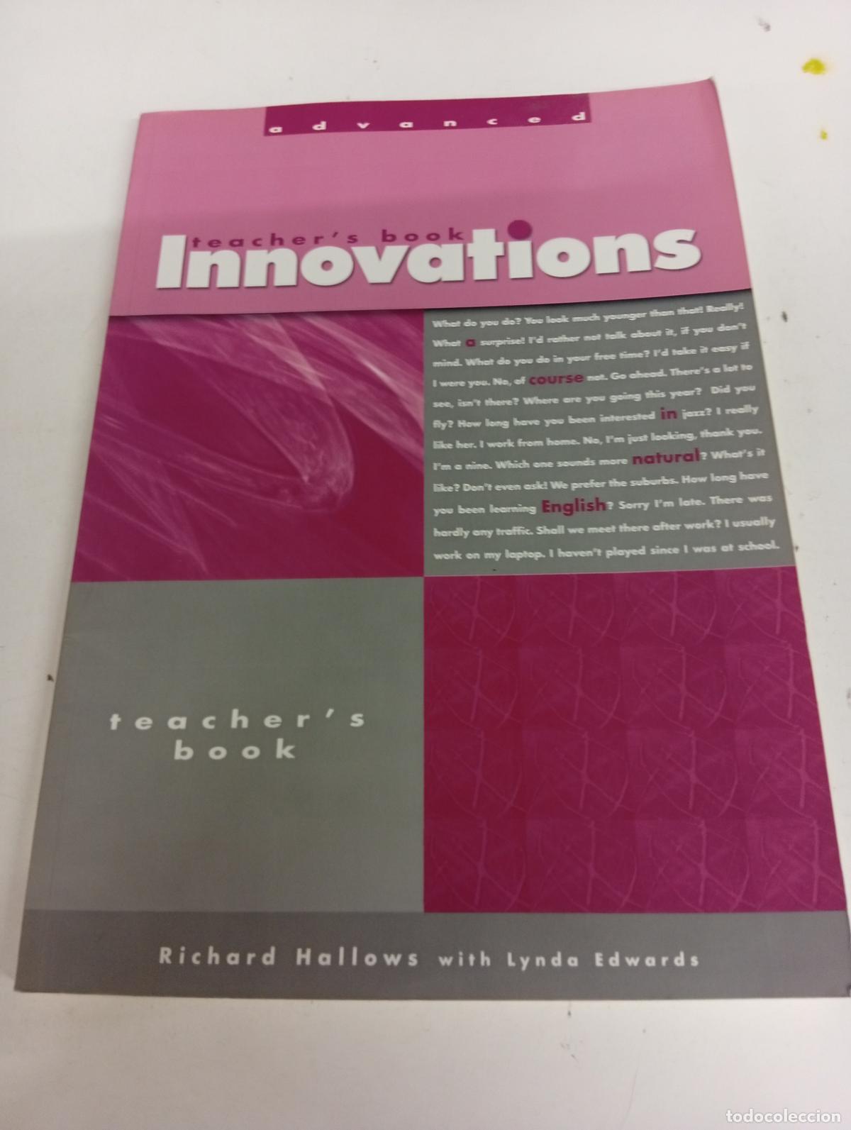 Libros de segunda mano: Innovations Advanced Teacher's Book - Richard Hallows with Lynda Edwards