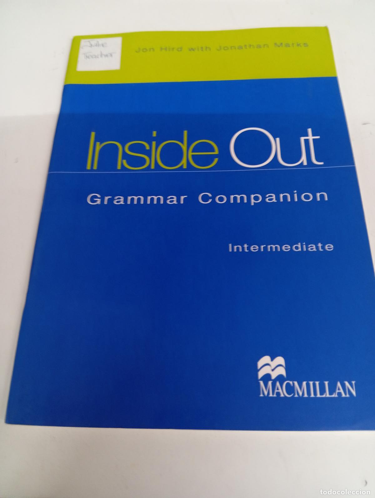 Libros de segunda mano: Inside Out Grammar Companion Intermediate - Jon Hird with Jonathan Marks