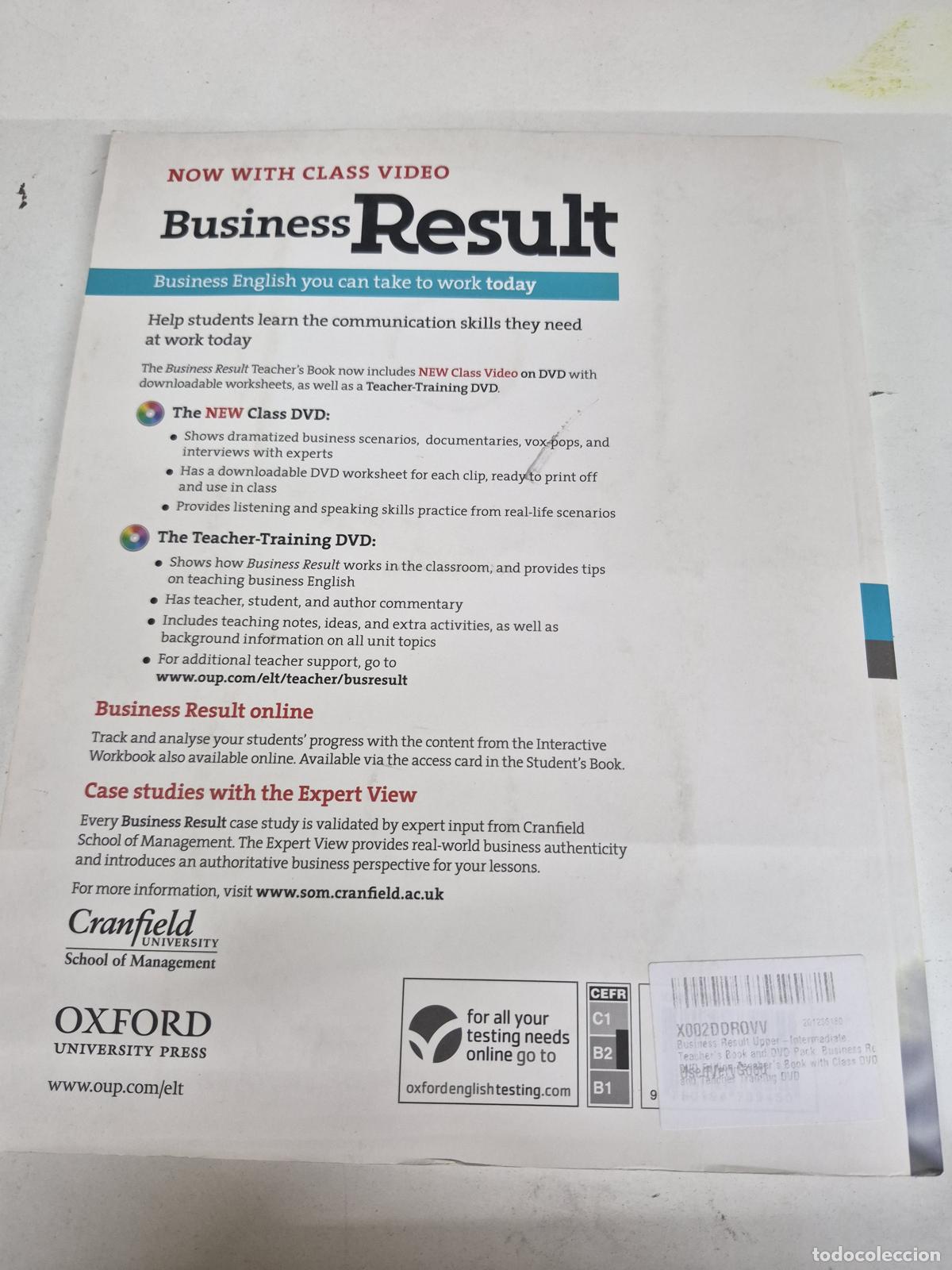 Libros de segunda mano: Business Result - John Hughes - Foto 2