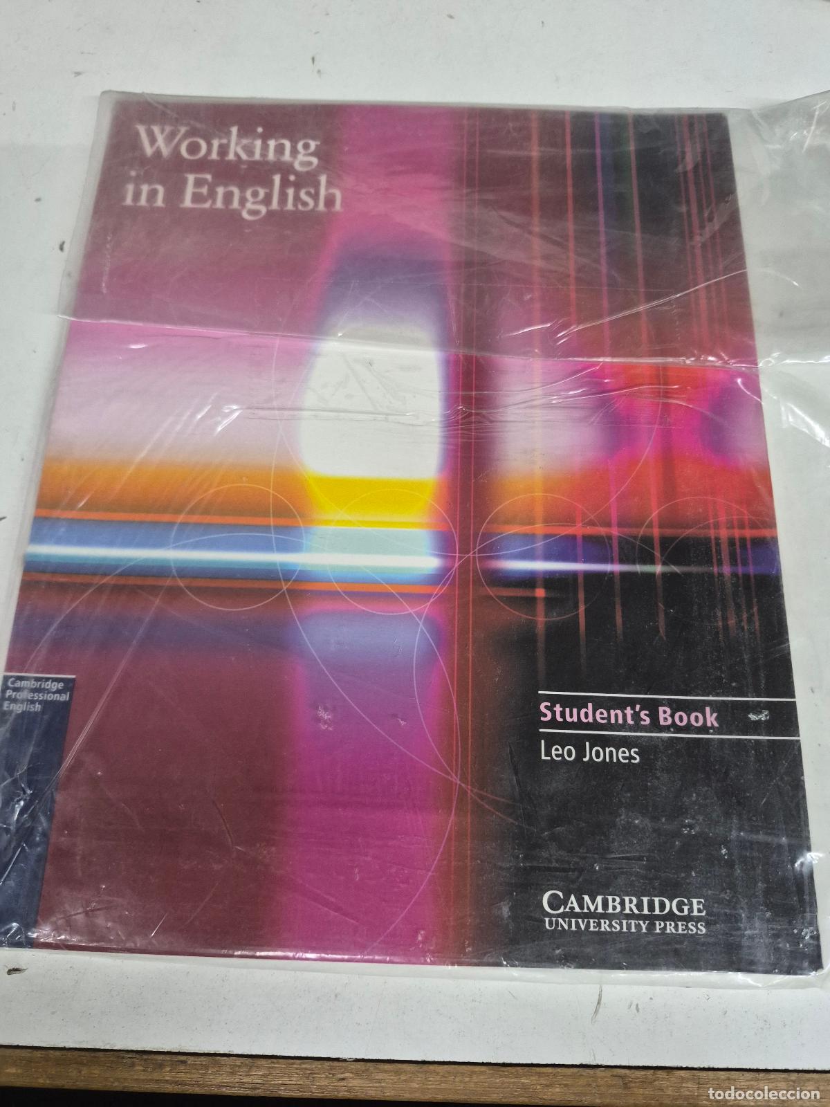 Second hand books: Working in English - Student's Book - Leo Jones