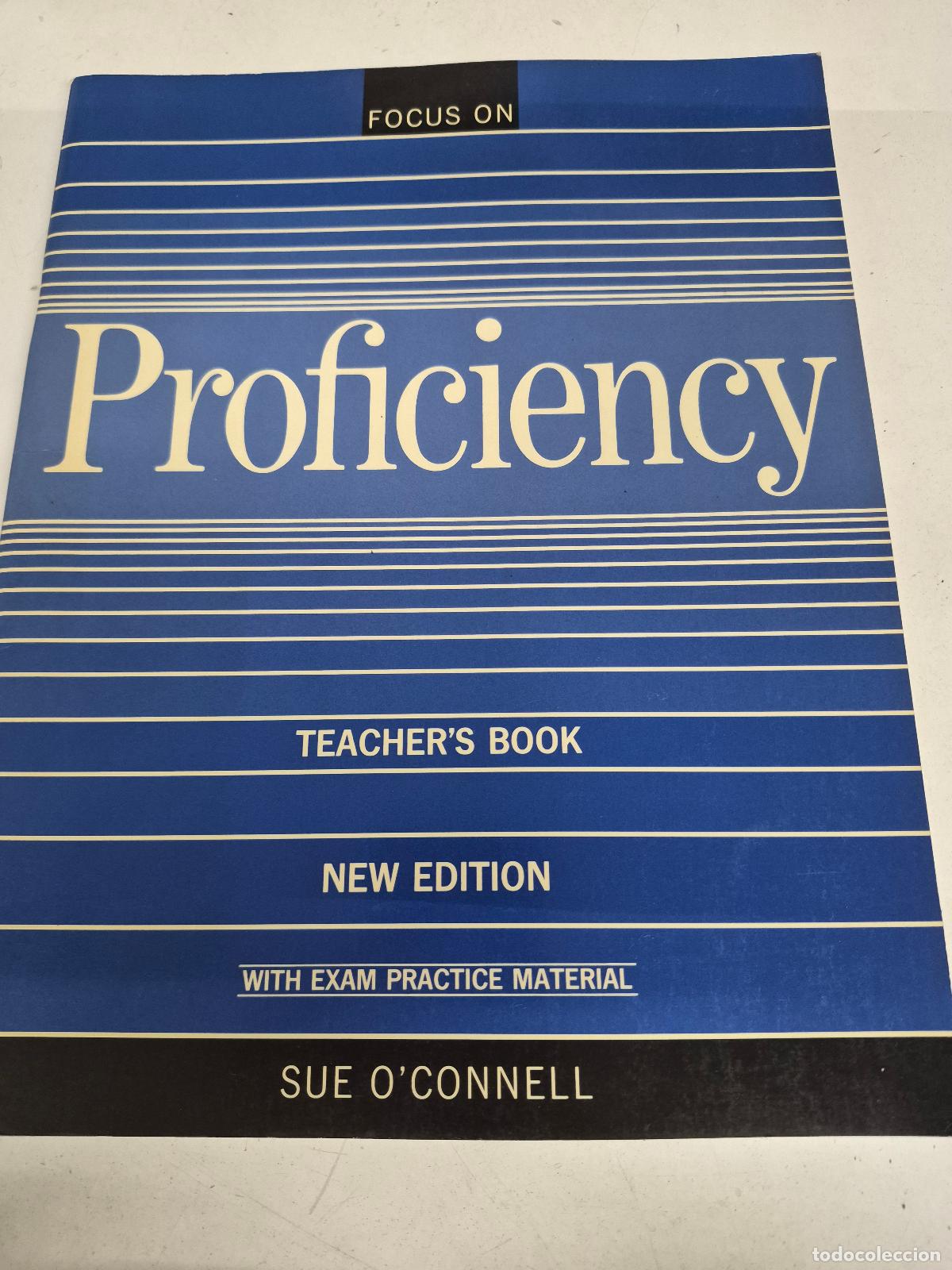 Libros de segunda mano: Focus on Proficiency - Teacher's Book (New Edition, with exam practice material) - Sue O'Connell