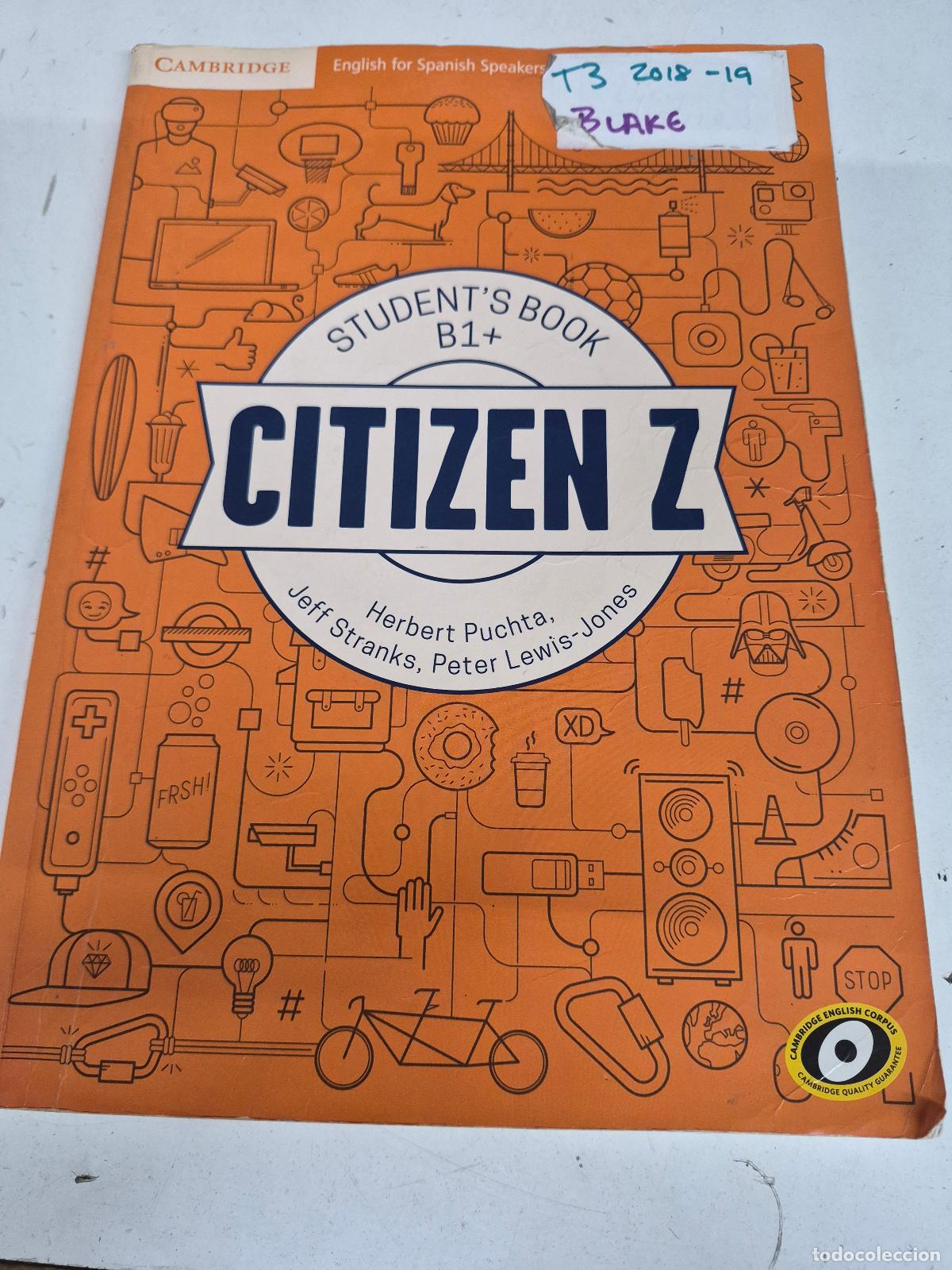 Second hand books: Citizen Z Student's Book B1+ - Herbert Puchta, Jeff Stranks, Peter Lewis-Jones