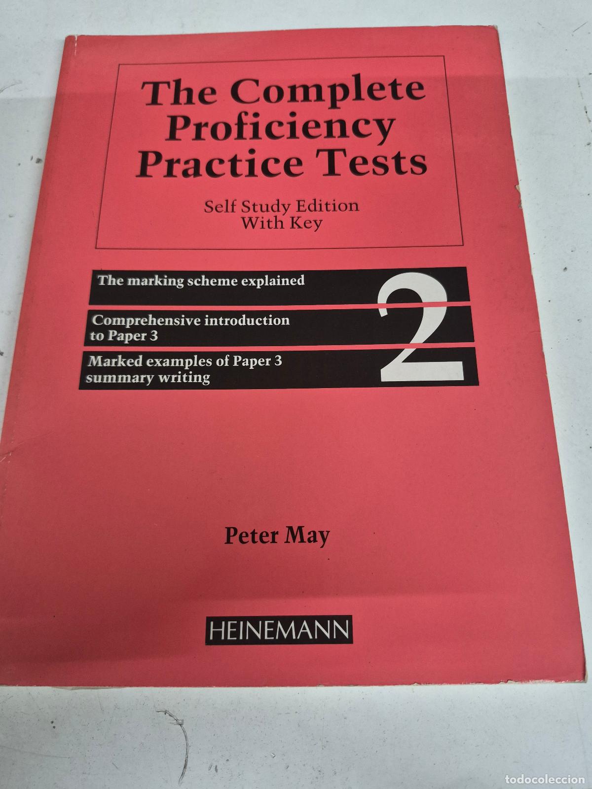 Libros de segunda mano: The Complete Proficiency Practice Tests 2 - Self Study Edition With Key - Peter May