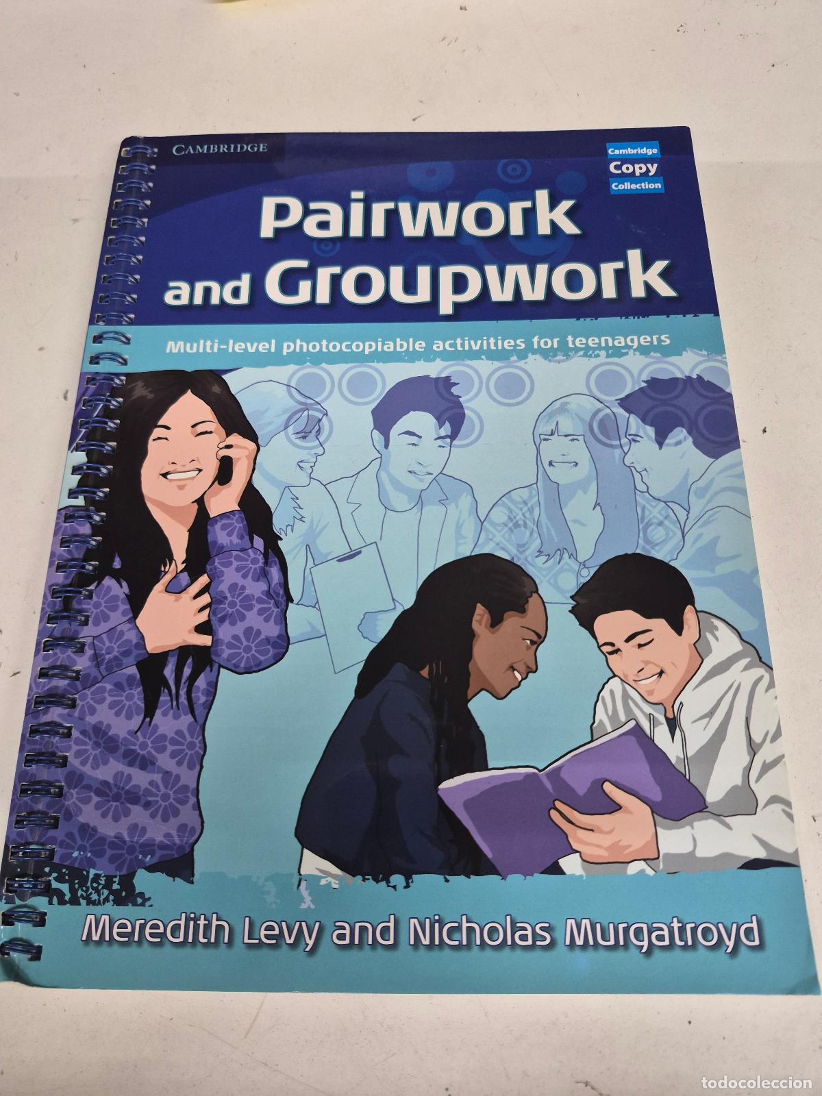 Second hand books: Pairwork and Groupwork: Multi-level Photocopiable Activities for Teenagers - Meredith Levy, Nicholas