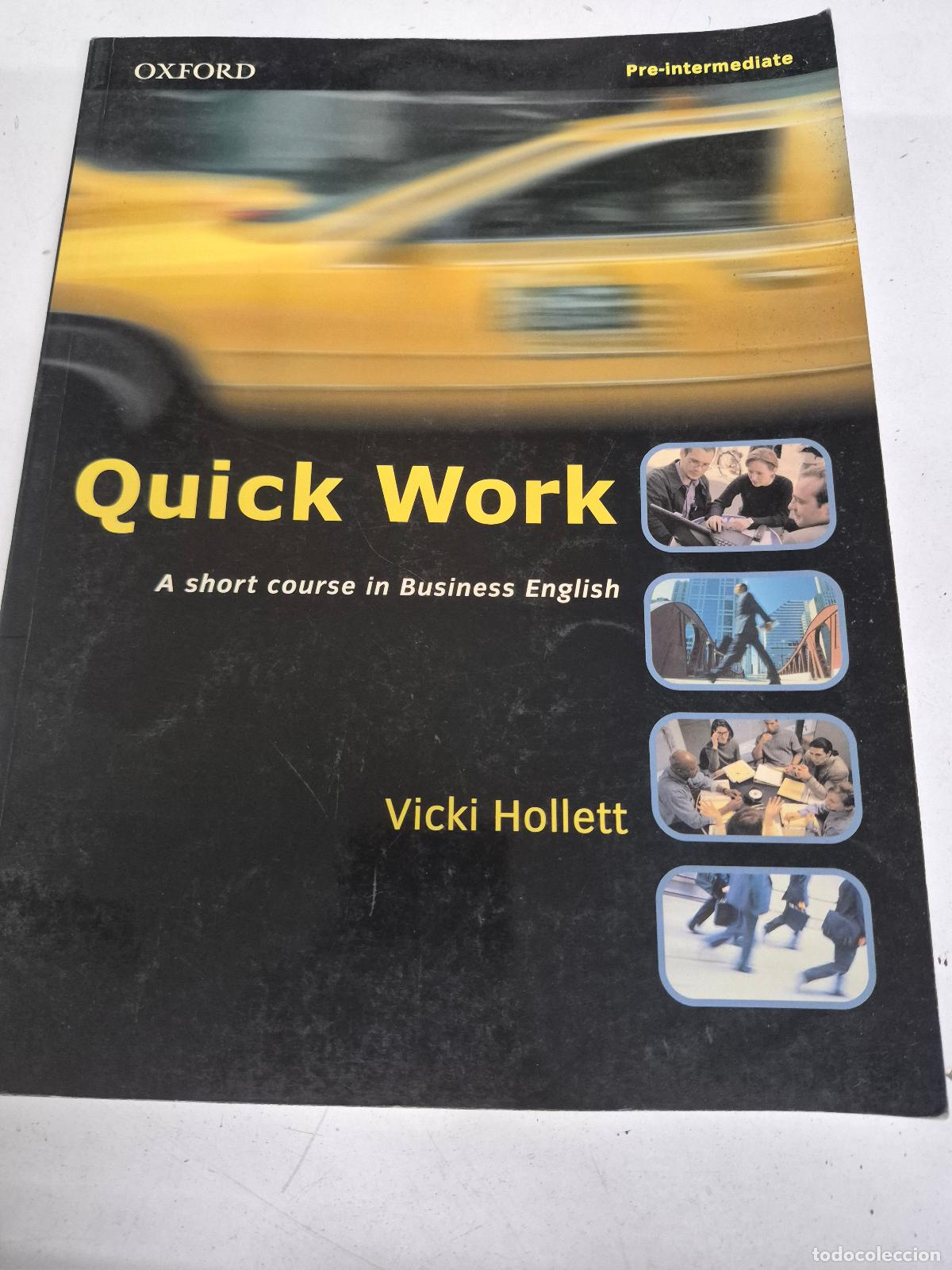 Second hand books: Quick Work Pre-intermediate - Student's Book - Vicki Hollett
