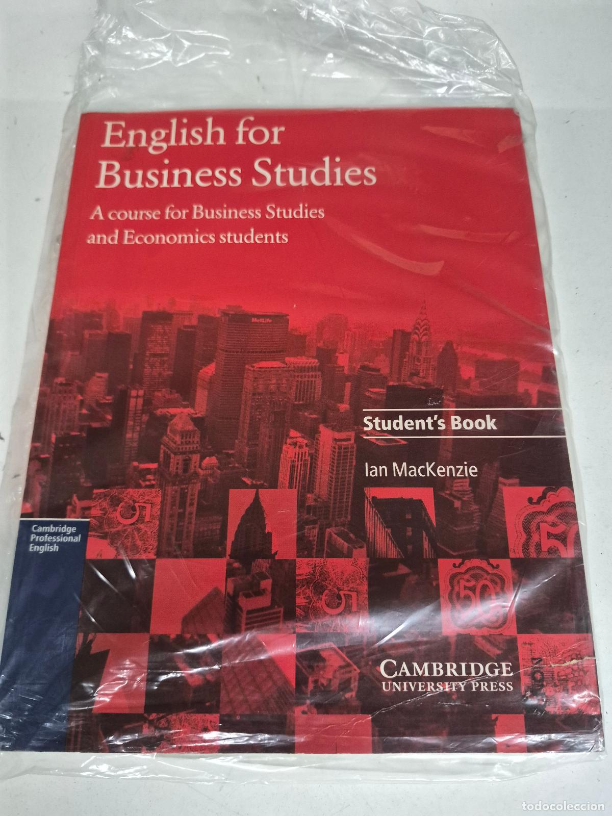 Second hand books: English for Business Studies Student's Book - Ian MacKenzie