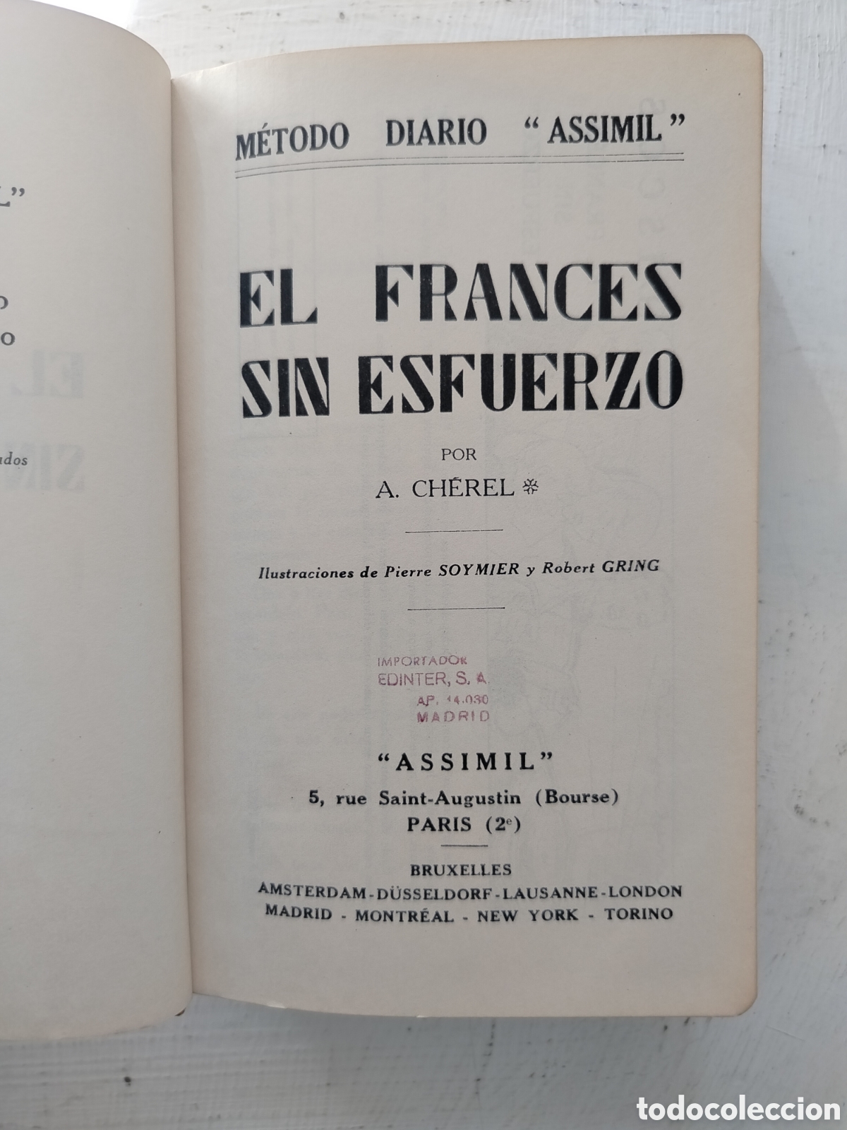 Libros de segunda mano: El Franc&eacute;s Sin Esfuerzo 1966 - Foto 2