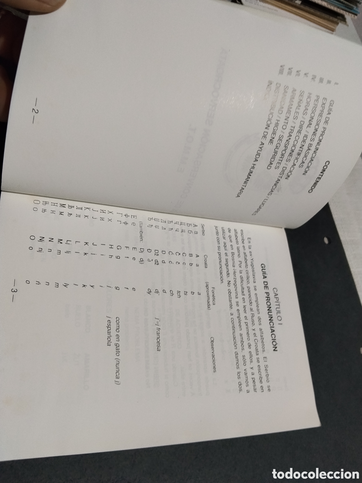 Libros de segunda mano: Librito guia de conversaci&oacute;n Serbocroata - Foto 3