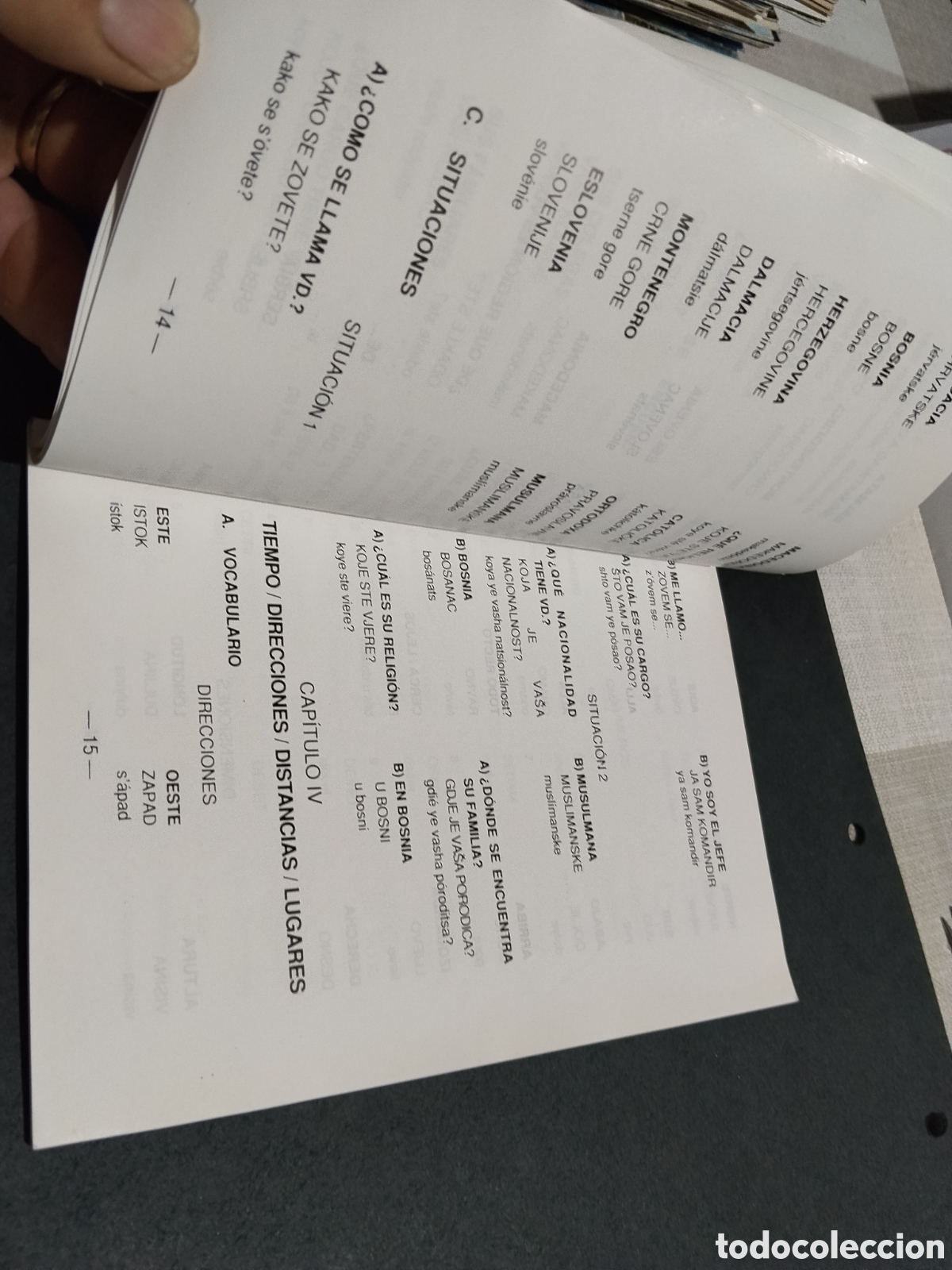 Libros de segunda mano: Librito guia de conversaci&oacute;n Serbocroata - Foto 6
