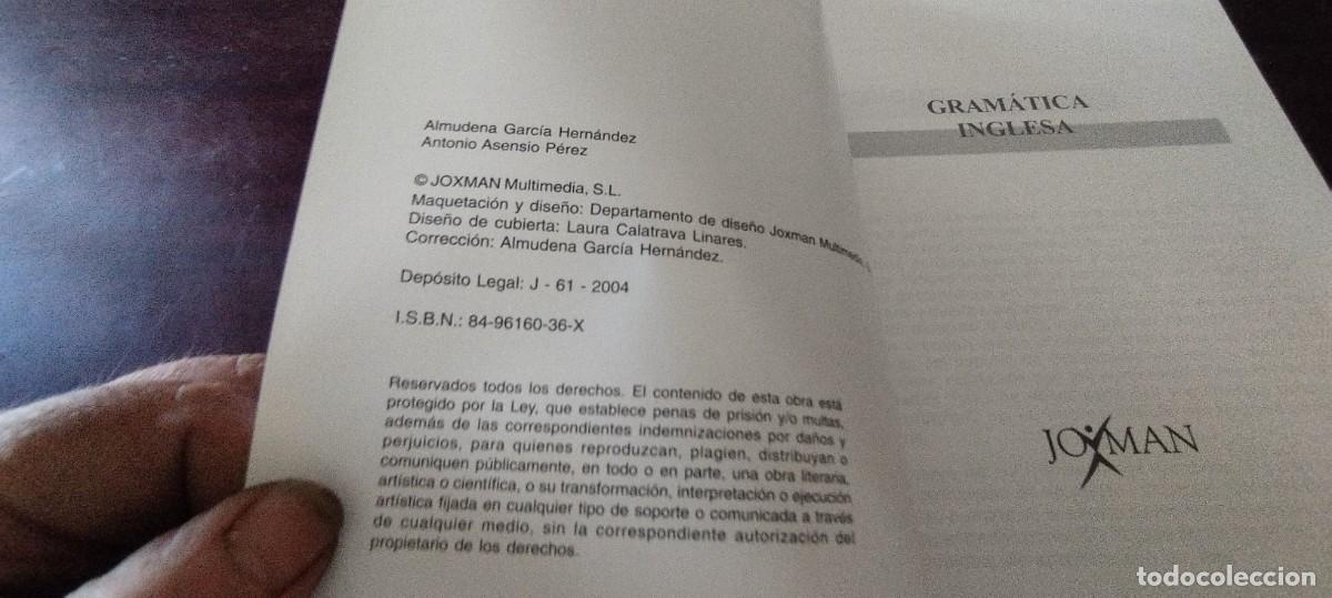 Libros de segunda mano: GRAMATICA INGLESA / / PU-GUI-20 / JOYMAN - Foto 6