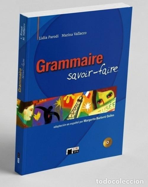 Libros de segunda mano: M4065 - [LIBRO+2CDS]. GRAMATICA FRANCESA. ADAPTADO AL ESPA&Ntilde;OL. [INCLUYE EJERCICIOS]. ILUSTRADO.