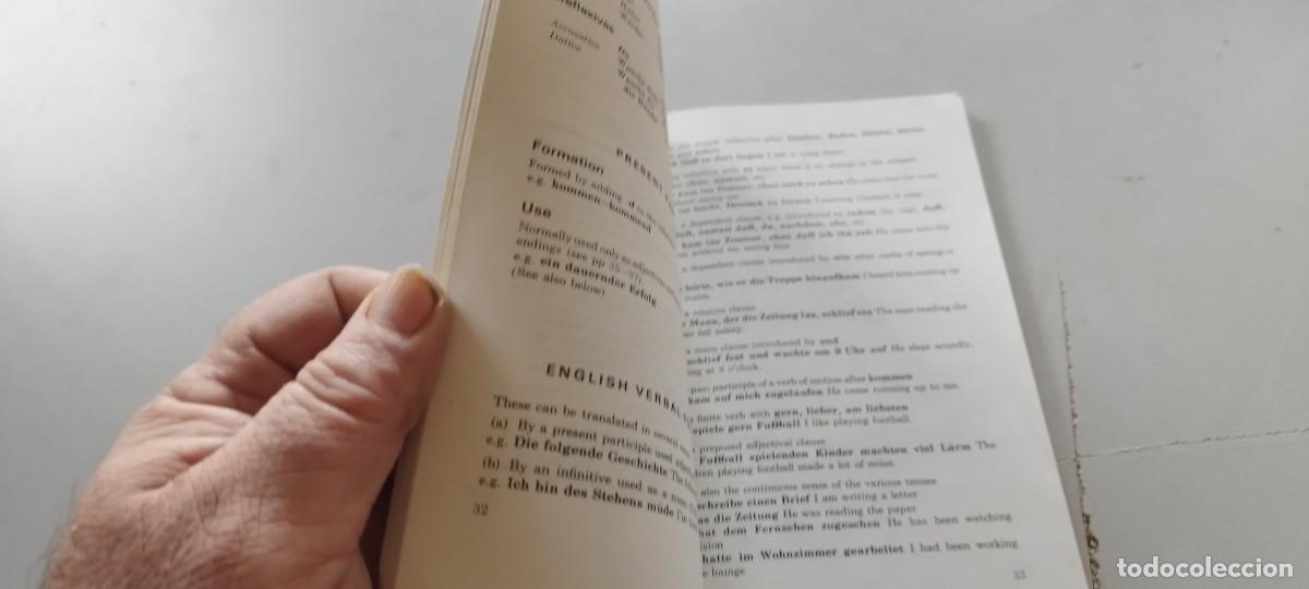 Libros de segunda mano: BASIC GERMAN GRAMMAR / J.E.CLAPHAM / TXT 119 / JOHN MURRAY - Foto 5
