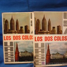 Libros de segunda mano: USA - URSS LOS DOS COLOSOS - EDITORIAL ARGOS 1ª EDICIÓN 1969 - 2 TOMOS - VER FOTOS. Lote 25831926