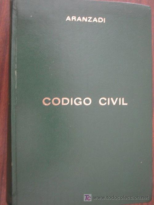 Libros de segunda mano: C&Oacute;DIGO CIVIL. 1973. Aranzadi - Foto 1