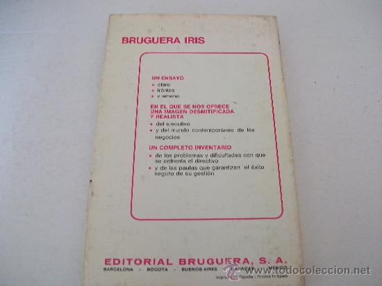 Libros de segunda mano: Bruguera Iris/ El Ejecutivo al Desnudo, de Robert Heller - Foto 2
