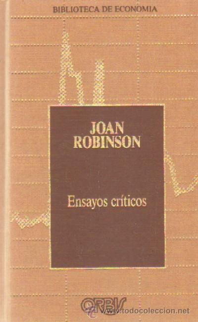 Libros de segunda mano: ENSAYOS CRITICOS (A-ECON-100) - Foto 1