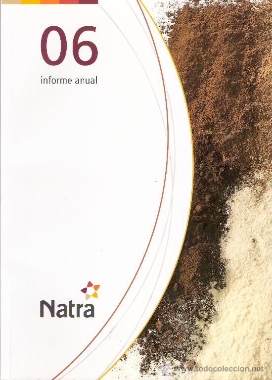 Gebrauchte B&uuml;cher: Natra. Junta General de Accionistas. Memoria Anual 2006.