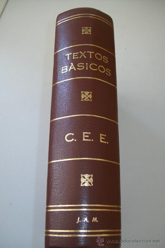 Libros de segunda mano: TEXTOS B&Aacute;SICOS C. E. E.- TOMO CON VARIAS REVISTAS ENCUADERNADAS- - Foto 1