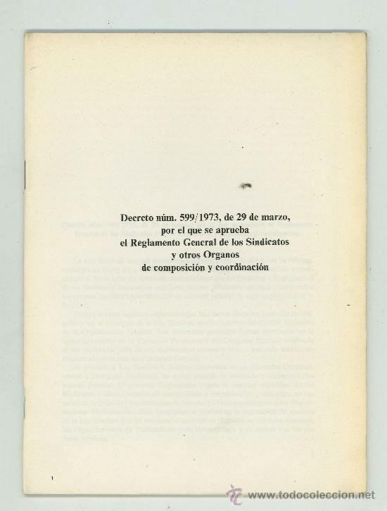 Libros de segunda mano: LEGISLACION SINDICAL ESPA&Ntilde;OLA. - Foto 2