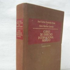 Libros de segunda mano: CURSO DE DERECHO INTERNACIONAL PRIVADO CIVITAS. Lote 38098456